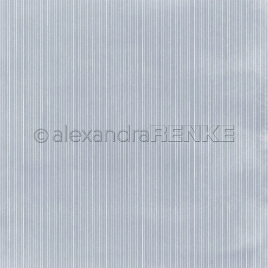 Design Paper 'Zarte helle Streifen auf Denim Hell' A. RENKE