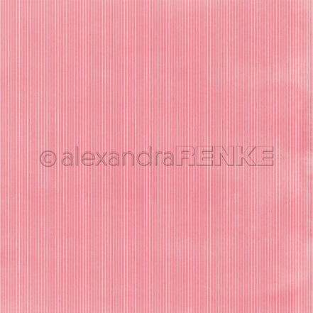 Design Paper 'Zarte helle Streifen auf Pink' A. RENKE