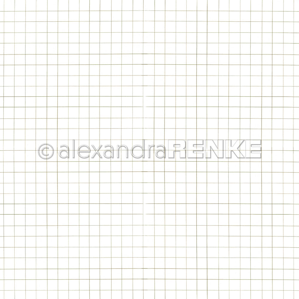 Design Paper 'Stift Karo Aschgrün' A. RENKE