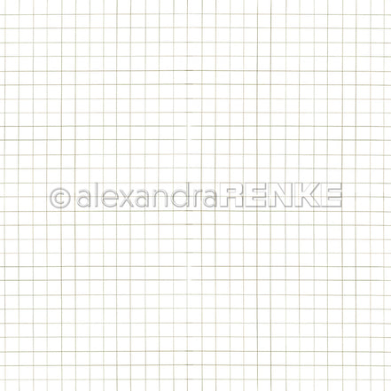 Design Paper 'Stift Karo Aschgrün' A. RENKE