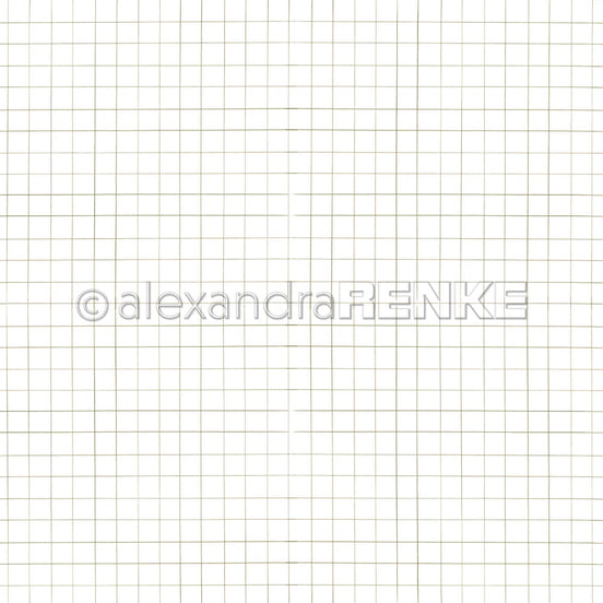Design Paper 'Stift Karo Aschgrün' A. RENKE