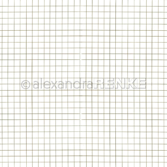 Design Paper 'Stift Karo Schattengrün' A. RENKE