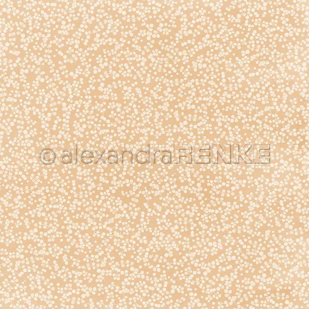 Design Paper 'Beeren auf Lieblingsbeige' A. RENKE