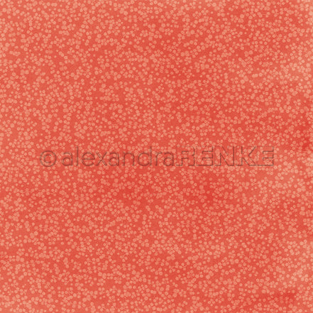 Design Paper 'Beeren auf Leuchtend Rot' A. RENKE