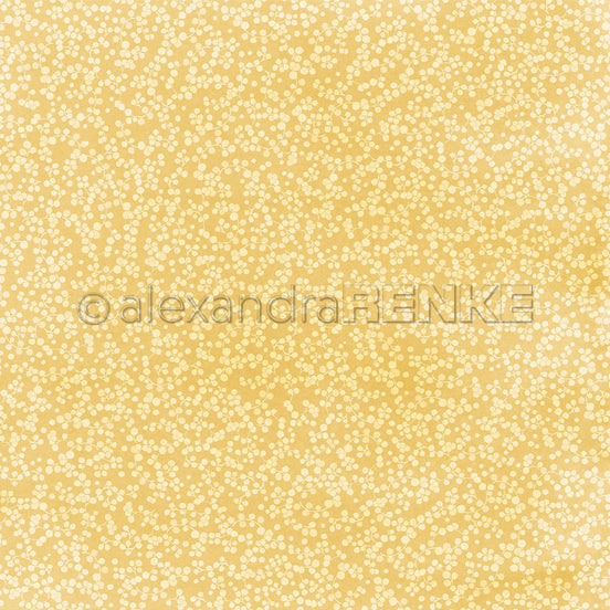 Design Paper 'Beeren auf Senfgelb' A. RENKE