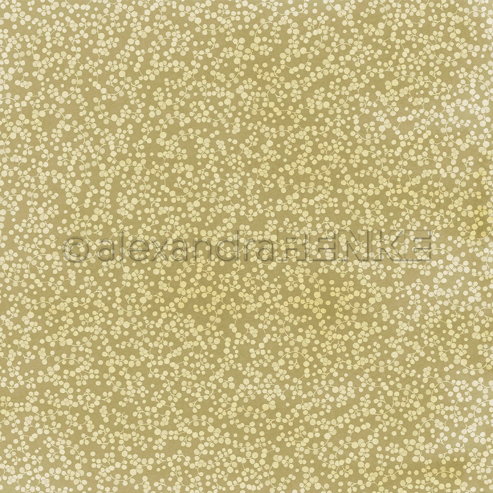 Design Paper 'Beeren auf Sanftgrün' A. RENKE