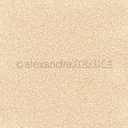 Design Paper 'Blättchen auf Lieblingsbeige' A. RENKE