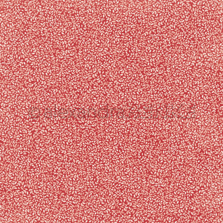 Design Paper 'Blättchen auf Premiumrot' A. RENKE