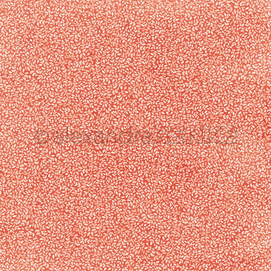 Design Paper 'Blättchen auf Leuchtend Rot' A. RENKE