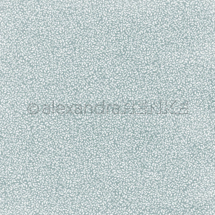 Design Paper 'Blättchen auf Elegantblau' A. RENKE