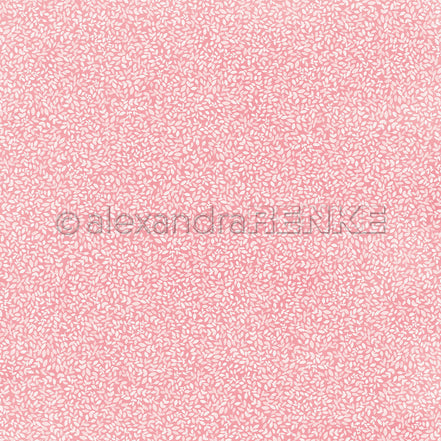 Design Paper 'Blättchen auf Pink' A. RENKE