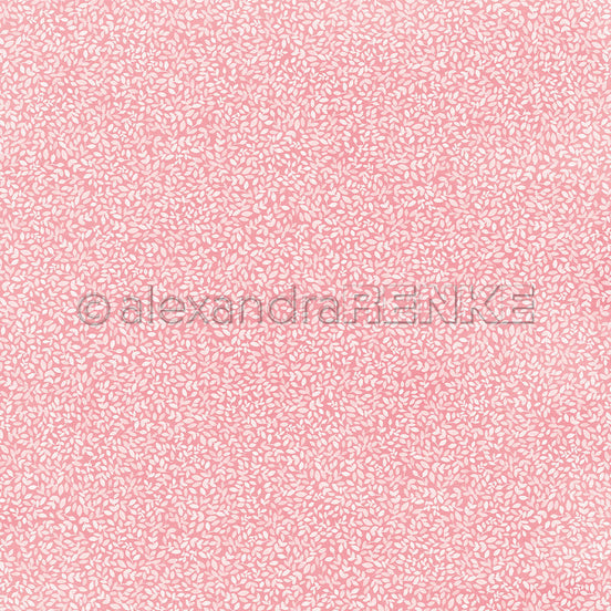 Design Paper 'Blättchen auf Pink' A. RENKE