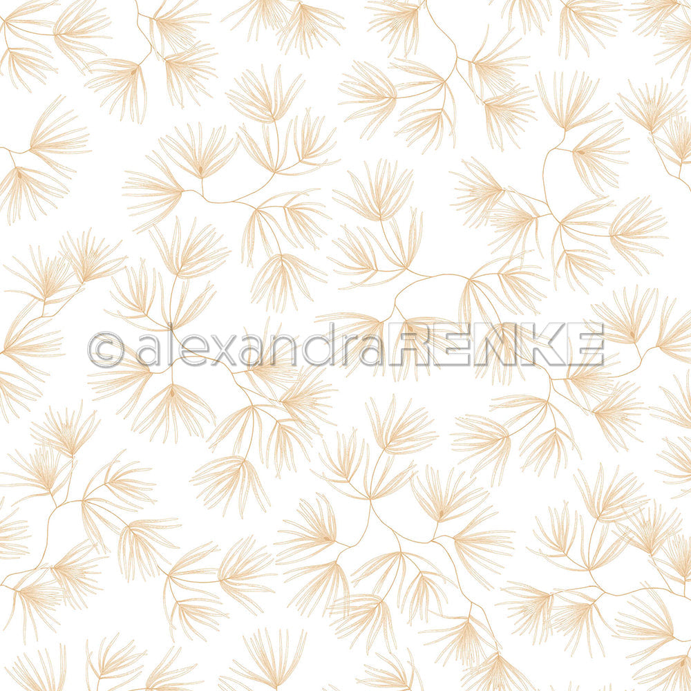 Design Paper 'Nadeln Groß Lieblingsbeige' A. RENKE