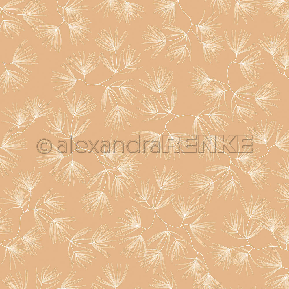 Design Paper 'Nadeln Groß auf Lieblingsbeige' A. RENKE