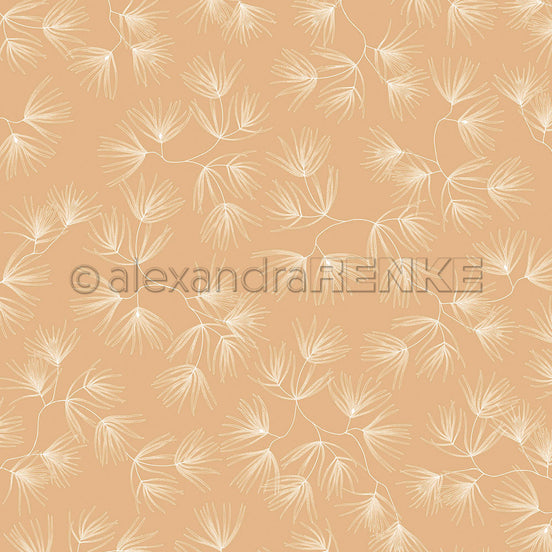 Design Paper 'Nadeln Groß auf Lieblingsbeige' A. RENKE