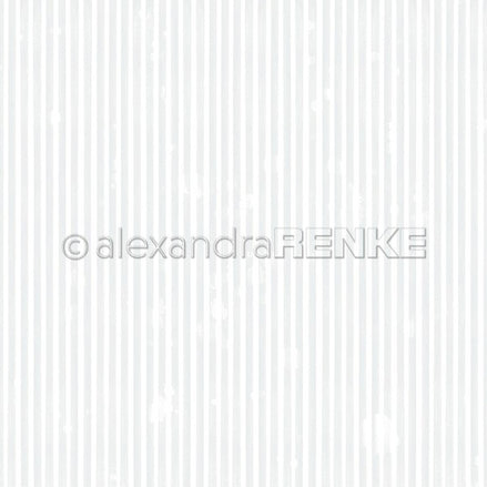 A.RENKE - Carta 'Narrow stripesVintage green" 10.2674