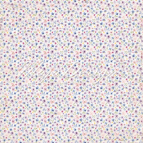 Paper sheet "Spring Garden - Flowery" - 1412 - MAJA DESIGN