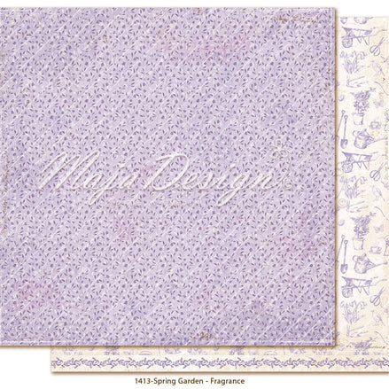 Spring Garden - Fragrance Paper Sheet - 1413 - MAJA DESIGN