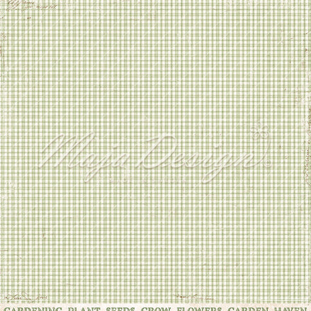 Foglio carta "Spring Garden - Greenery" - 1416 - MAJA DESIGN