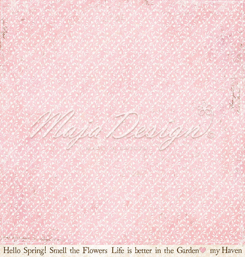 Foglio carta "Spring Garden - Easter bouquet" - 1418 - MAJA DESIGN