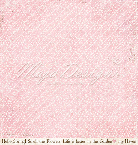 Sheet of paper "Spring Garden - Easter bouquet" - 1418 - MAJA DESIGN