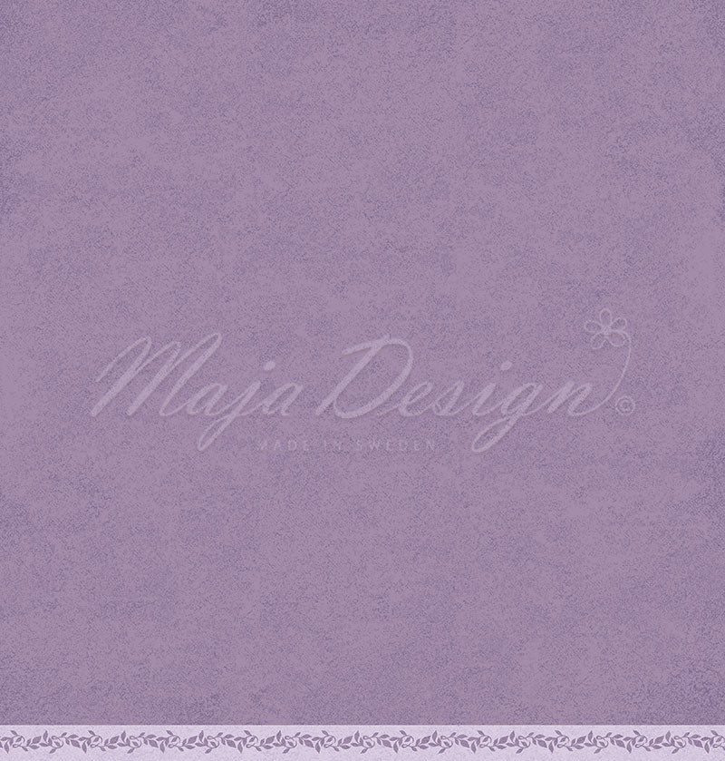 Foglio carta "Monochromes - Shades of Spring Violet" - 1423 - MAJA DESIGN