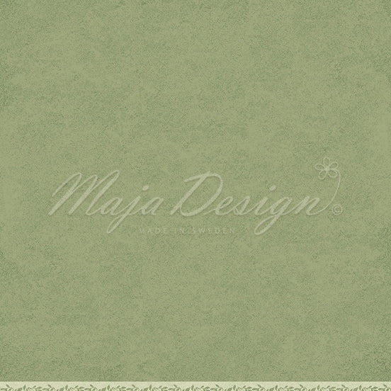 Sheet of paper "Monochromes - Shades of Spring Bud green" - 1425 - MAJA DESIGN