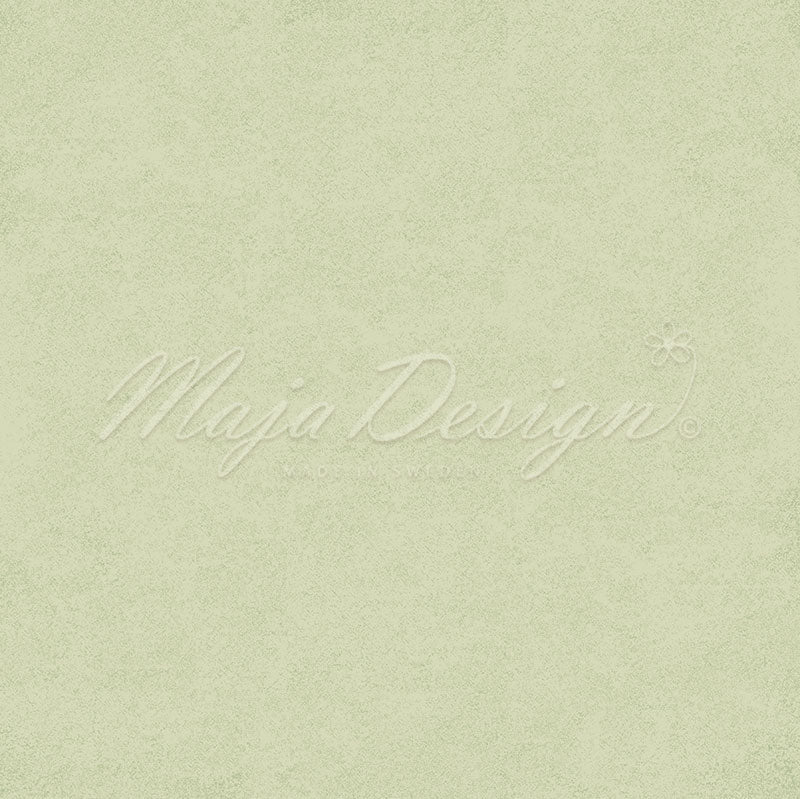 Foglio carta "Monochromes - Shades of Spring Bud green" - 1425 - MAJA DESIGN
