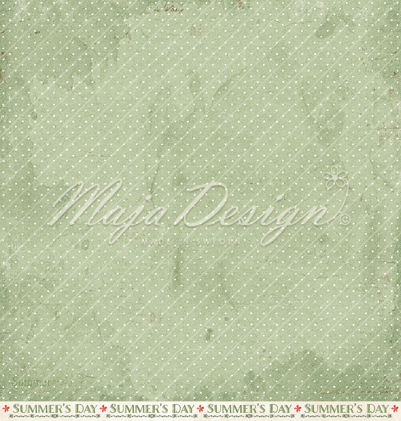 Strawberry Thief - Summer's Day Paper Sheet - 1429 - MAJA DESIGN