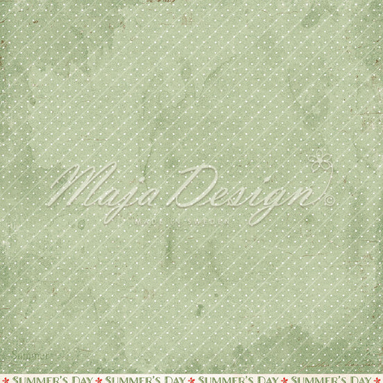 Strawberry Thief - Summer's Day Paper Sheet - 1429 - MAJA DESIGN