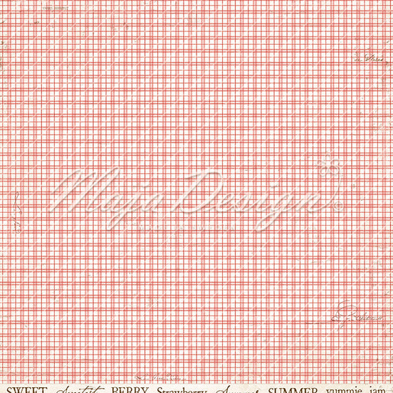 Strawberry Thief - Berries Paper Sheet - 1432 - MAJA DESIGN