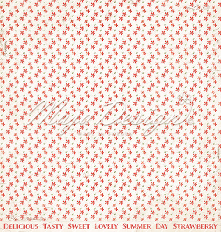 Strawberry Thief - Delicious Paper Sheet - 1433 - MAJA DESIGN