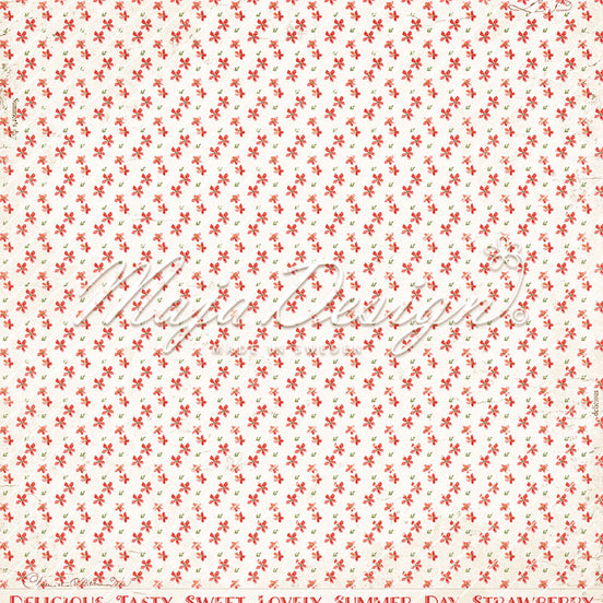 Strawberry Thief - Delicious Paper Sheet - 1433 - MAJA DESIGN