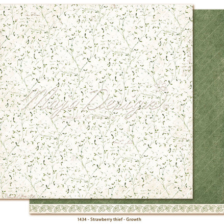 Foglio carta " Strawberry thief - Growth" - 1434 - MAJA DESIGN