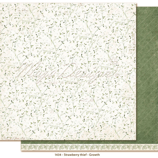Strawberry Thief - Growth Paper Sheet - 1434 - MAJA DESIGN