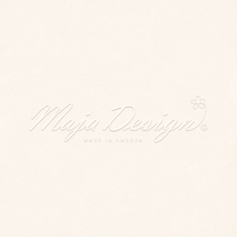 Foglio carta " Mono - Strawberry - Cream" - 1439 - MAJA DESIGN