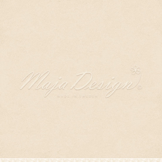Foglio carta " Mono - Strawberry - Cream" - 1439 - MAJA DESIGN