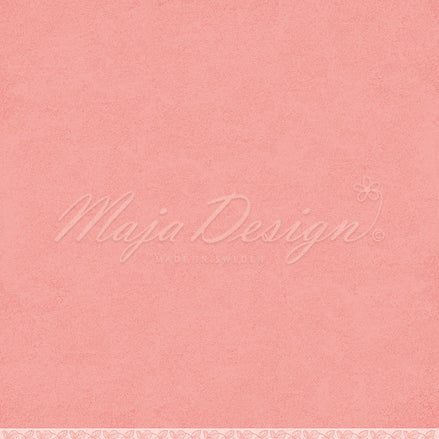 Paper Sheet "Mono - Strawberry - Pink milk" - 1440 - MAJA DESIGN