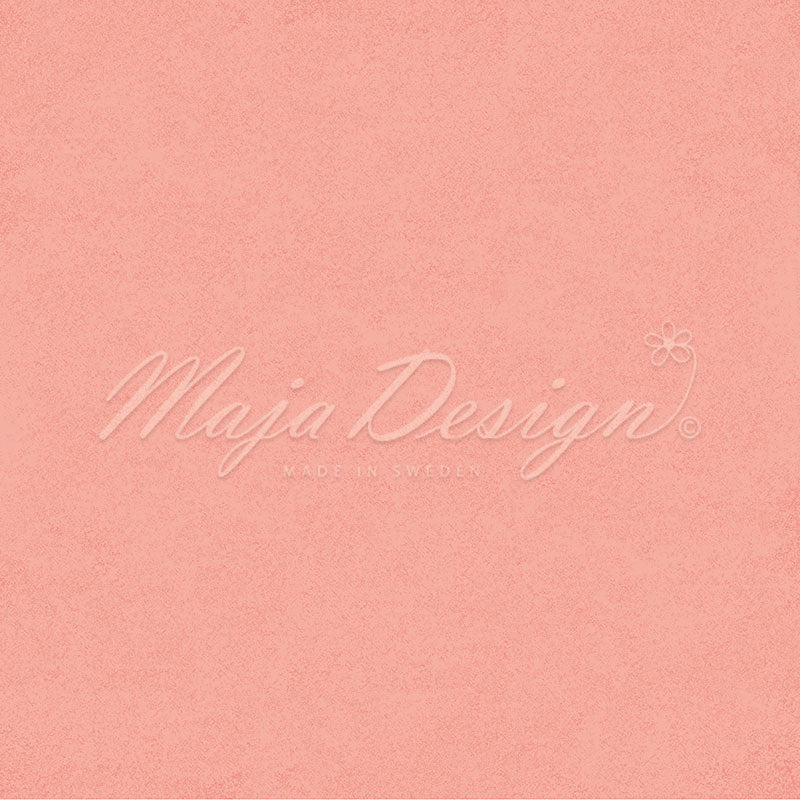 Foglio carta " Mono - Strawberry - Sunkist coral" - 1441 - MAJA DESIGN