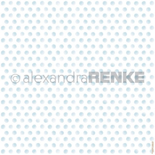 A. RENKE - Carta  "dots blue" - 10.489
