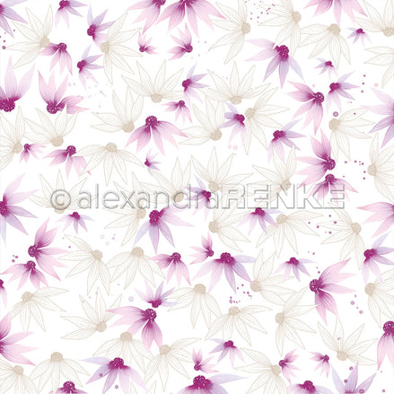 KIT Design paper 'Lilac 1 ' - A.RENKE