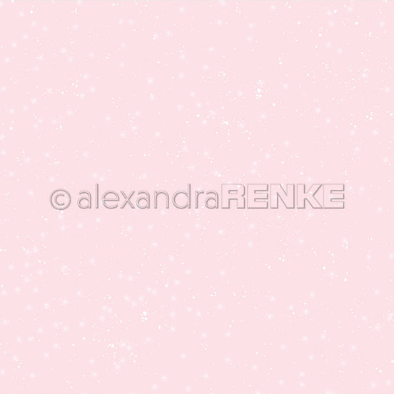 Design paper 'Rosy Starry Snowy Sky'- P-AR-10.2822 - A.RENKE