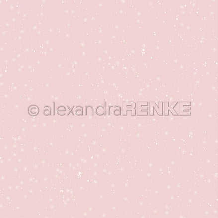Design paper 'Antique Pink Starry Snow Sky Medium'- P-AR-10.2879 - A.RENKE