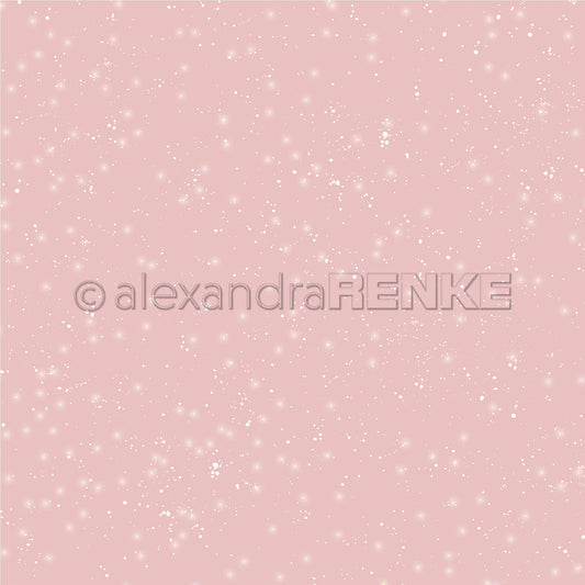 Design paper 'Antique Pink Starry Snow Sky Dark'- P-AR-10.2880 - A.RENKE