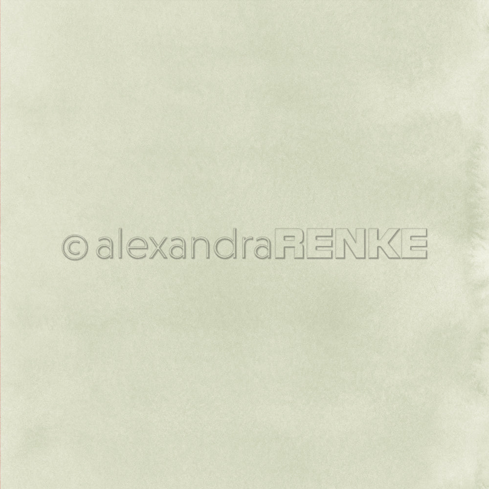 Design paper 'Mimi collection watercolor dew green'- P-AR-10.3057- A.RENKE