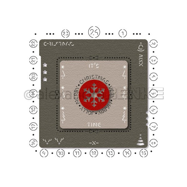 Set Fustelle 'Christmas 24 Vic' D-AR-W0154 - A.RENKE