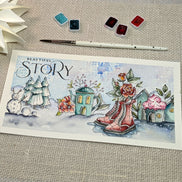 SET TIMBRI -DOC FLEURIE -AVE105- CHOU & FLOWERS