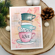 Stencil - SAPIN - AVE123 - CHOU & FLOWERS