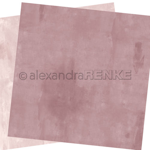 A. RENKE - Double-sided paper 'old pink' 20.010
