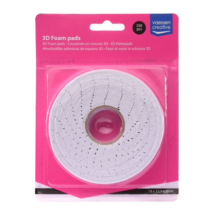 PRE-CUT DOUBLE-SIDED ADHESIVE, 2 mm thick - 20396-01 - Vaessen Creative